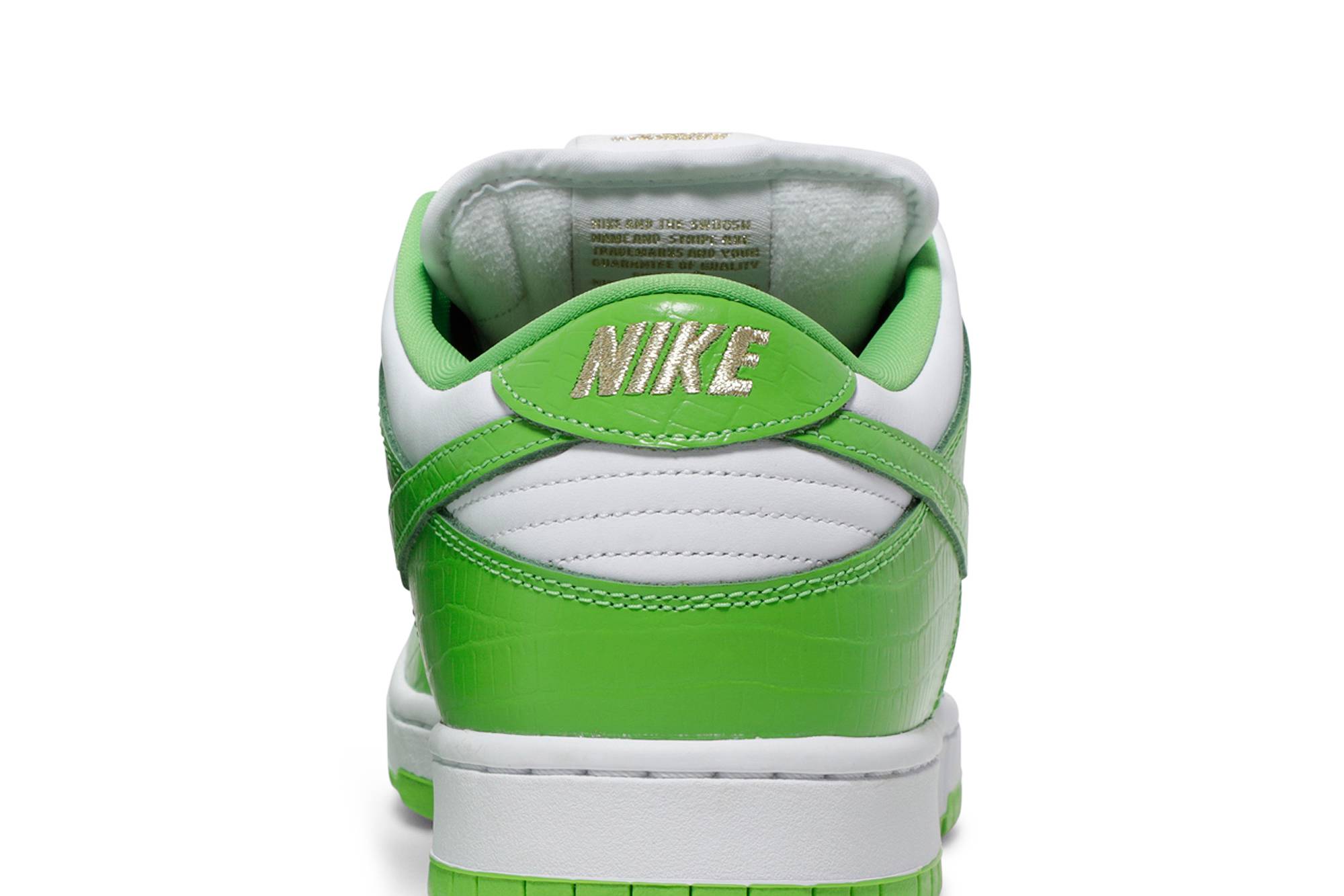 Supreme x Nike SB Dunk Low OG QS 'Mean Green' DH3228-101 - Image 7