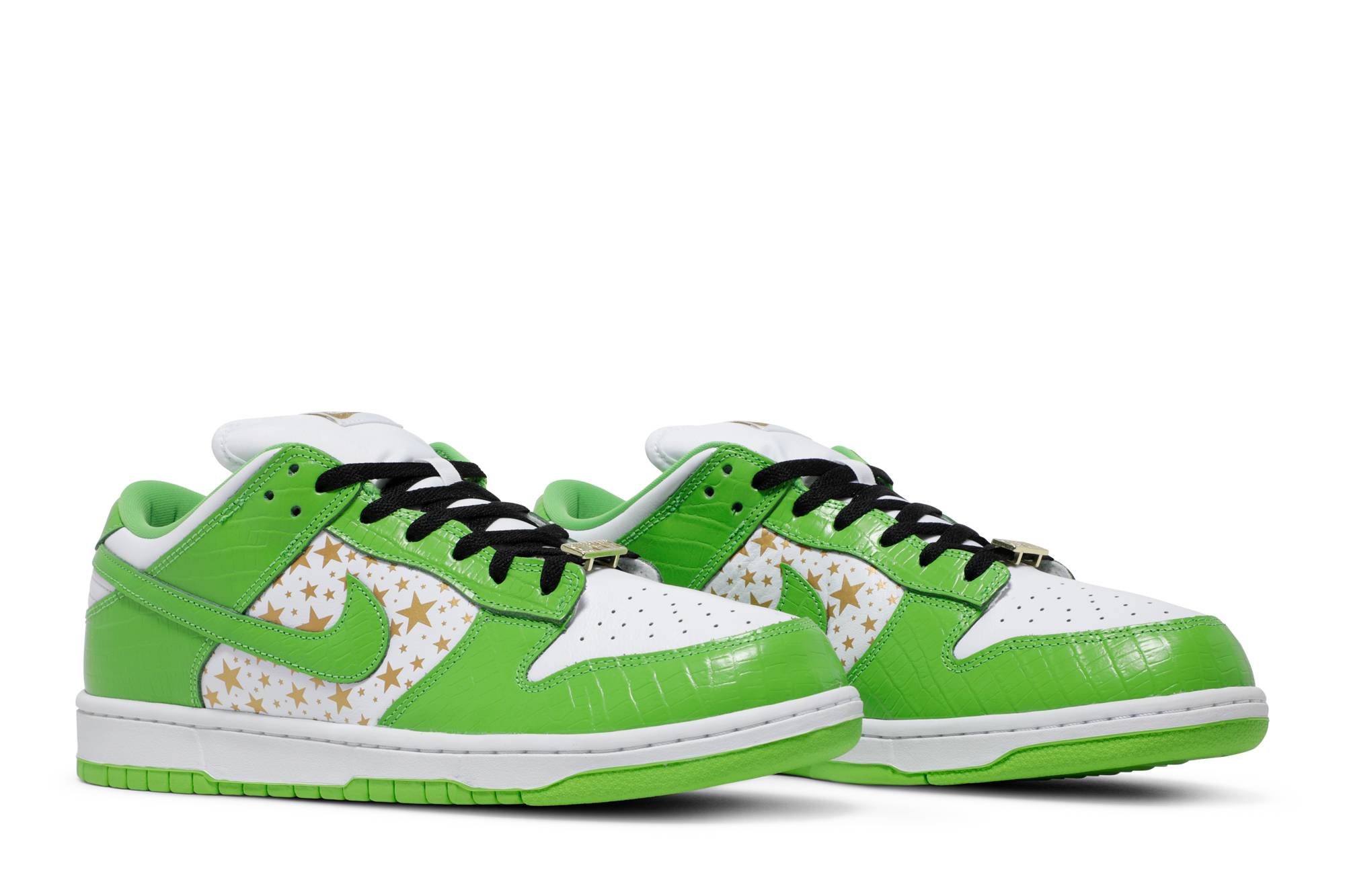 Supreme x Nike SB Dunk Low OG QS 'Mean Green' DH3228-101 - Image 8