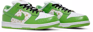 Cheap Supreme x Nike SB Dunk Low OG QS 'Mean Green' Hijau. DH3228-101