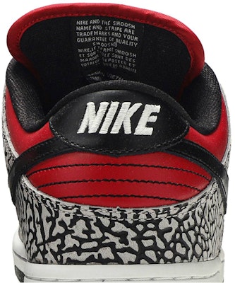 슈프림 x 나이키 SB 덩크 로우 '레드 시멘트' 313170-600 Sizing 슈프림 x 나이키 SB 덩크 로우 '레드 시멘트' 313170-600