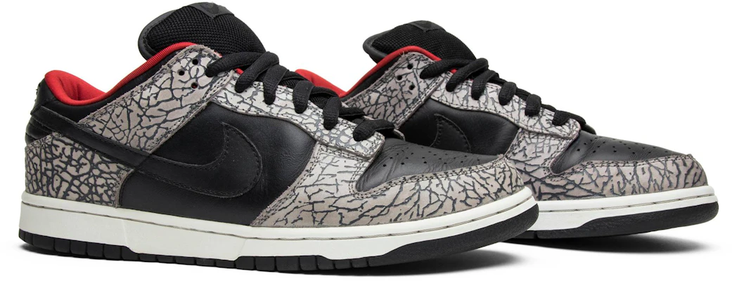 Supreme x Nike SB Dunk Low Pro Black Cement 304292 131 304292