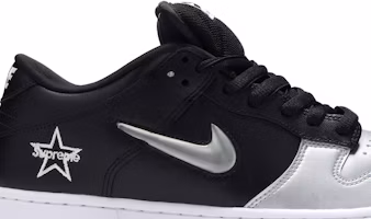 Order Supreme x Nike SB Dunk Low QS 'Metallic Silver' CK3480-001