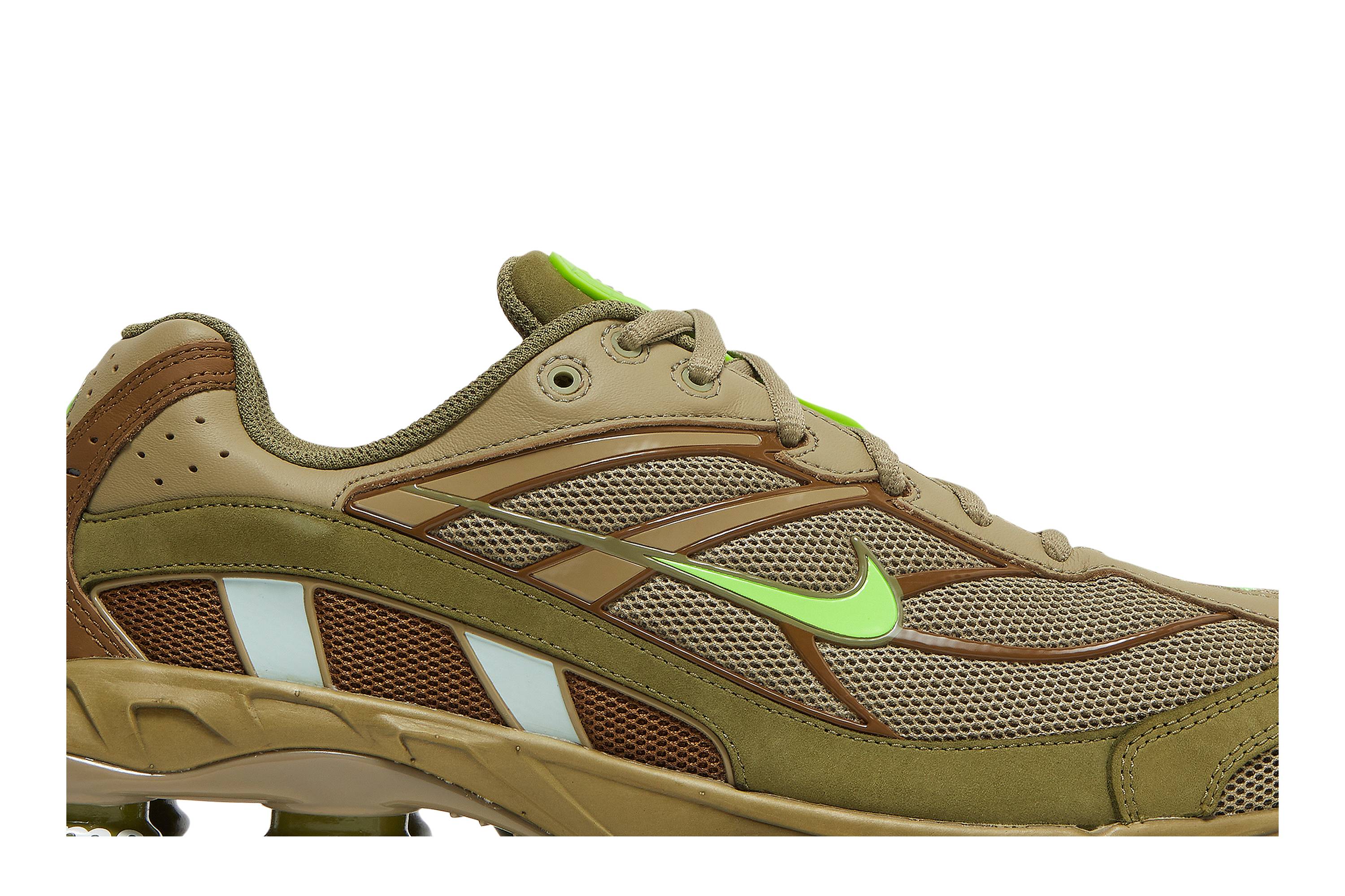 激安売りSupreme Nike Shox Ride 2 Neutral Olive Fog-Flat Platinum シュプリーム ナイキ ショックス ライド 2 フォッグ フラット 27.5cm オリーブ 27.5cm