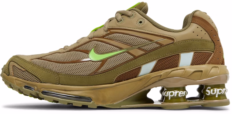 Supreme x Nike Shox Ride 2 'Neutral Olive' DN1615-200 Lookbook Supreme x Nike Shox Ride 2 'Neutral Olive' DN1615-200