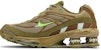 Supreme x Nike Shox Ride 2 'Neutral Olive' Lelaki Wanita Sneakers DN1615-200