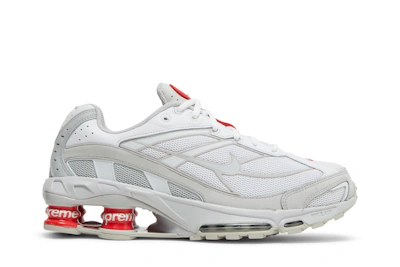 Supreme x Nike Shox Ride 2 'White Grey Fog'