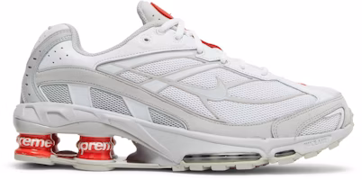 Supreme x Nike Shox Ride 2 'White Grey Fog' DN1615-100 Supreme x Nike Shox Ride 2 'White Grey Fog' DN1615-100