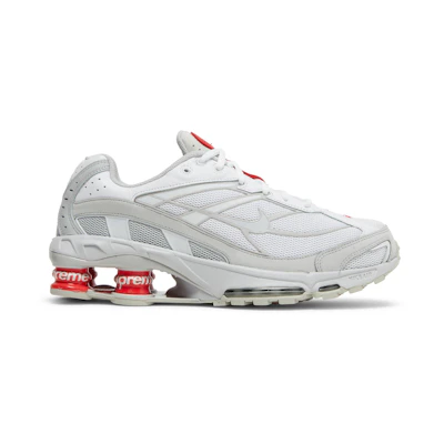 Supreme Nike Shox Ride 2 'White Grey Fog'