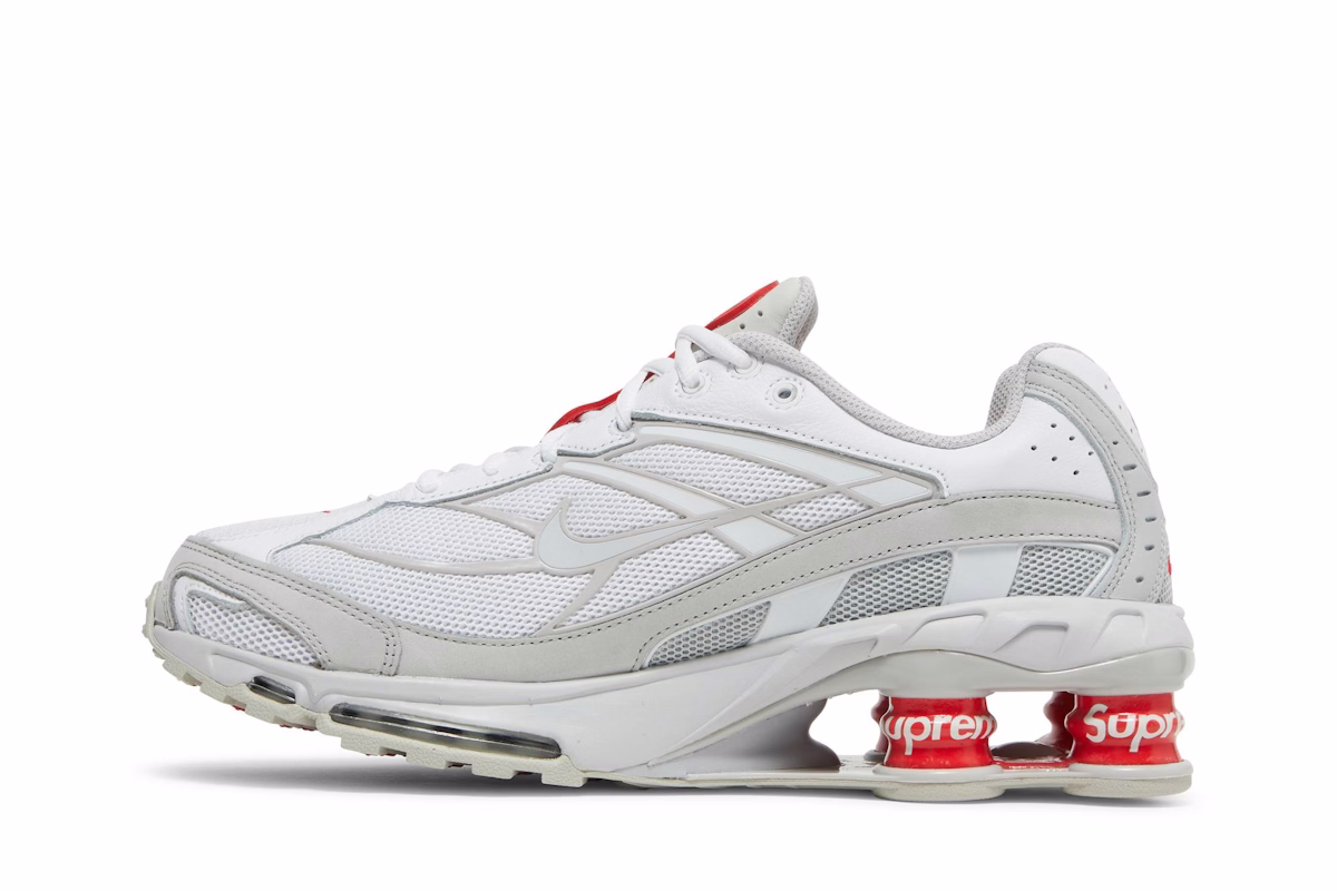 Supreme x Nike Shox Ride 2 'White Grey Fog'