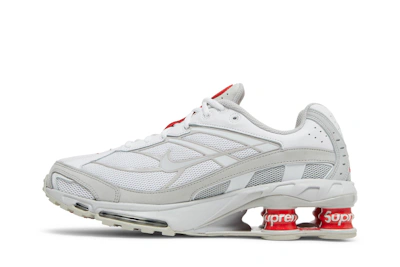 Supreme x Nike Shox Ride 2 'White Grey Fog'
