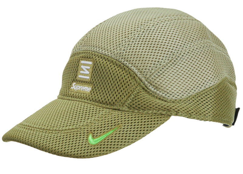 Supreme x Nike Shox Running Hat Olive
