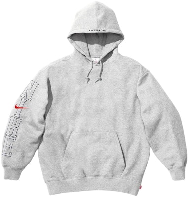 슈프림 x 나이키 SS24 위크 10 후드 풀오버 레터 로고 스웻셔츠-유니섹스 FQ0759-063 Details for 슈프림 x 나이키 SS24 위크 10 후드 풀오버 레터 로고 스웻셔츠-유니섹스 FQ0759-063