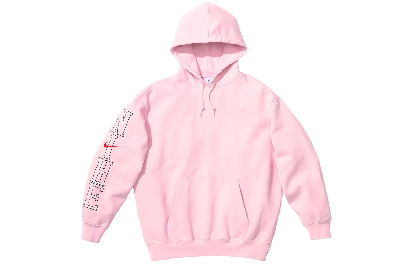 Cheap 슈프림 x 나이키 SS24 위크 10 후드 풀오버 레터 로고 스웻셔츠-유니섹스 FQ0759-063