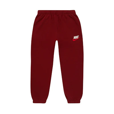 Supreme Nike Sweatpant Burgundy