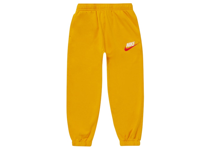Supreme x Nike Sweatpants Mustard