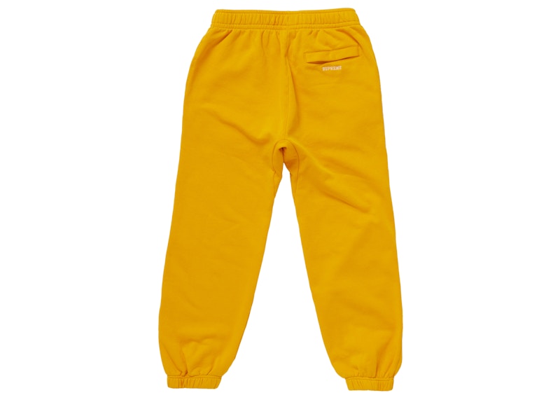 Supreme Nike Sweatpant Mustard 圖 2