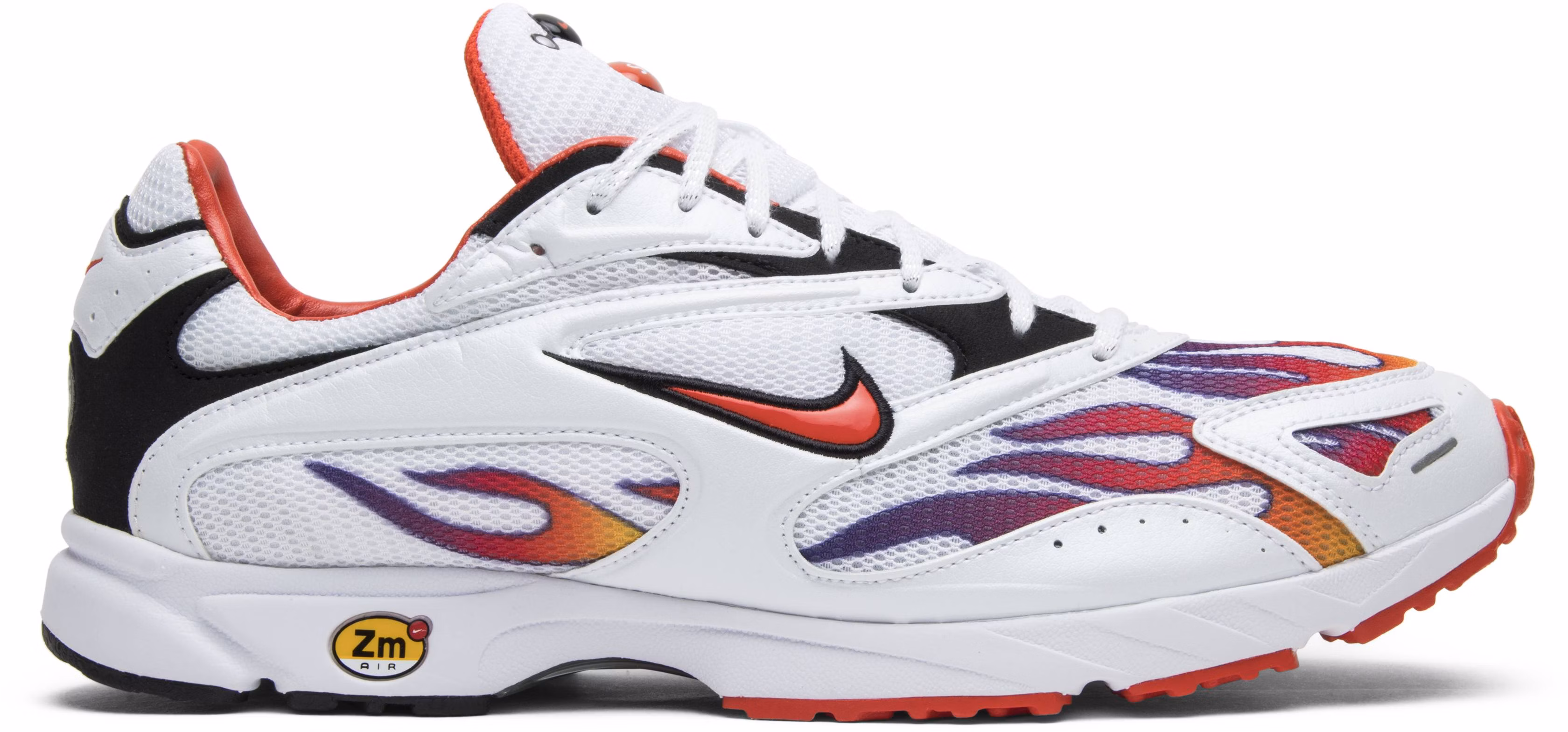 Supreme x Nike Zoom Streak Spectrum Plus Habanero Red AQ1279 100