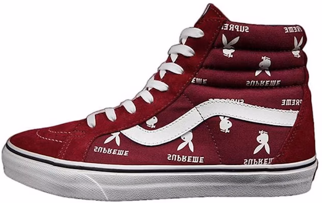 Supreme x Playboy x Vans スエードSk8-Hi バーガンディ VN-0TVMD7P Buy Supreme x Playboy x Vans スエードSk8-Hi バーガンディ VN-0TVMD7P