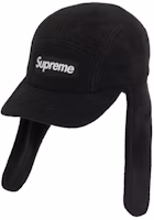 Supreme x Polartec Earflap Camp Cap Black Supreme x Polartec Earflap Camp Cap Black