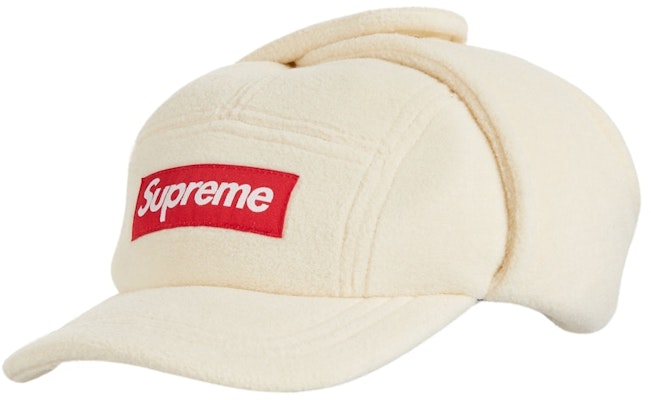 Supreme x Polartec Topi Earflap Camp Warna Natural Lookbook Supreme x Polartec Topi Earflap Camp Warna Natural