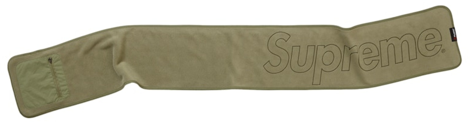 Supreme x Polartec Pocket Scarf Light Olive Order Supreme x Polartec Pocket Scarf Light Olive
