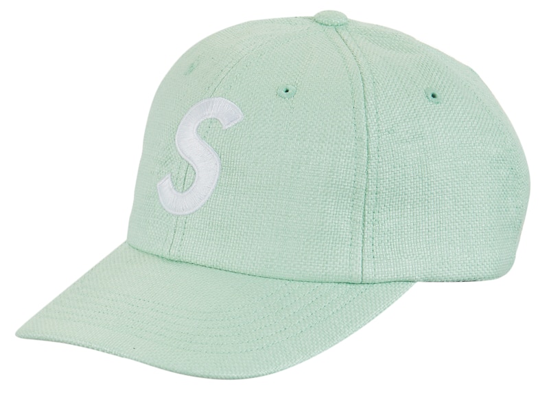 Buy Supreme x Raffia S 标志6片式帽 '绿色'
