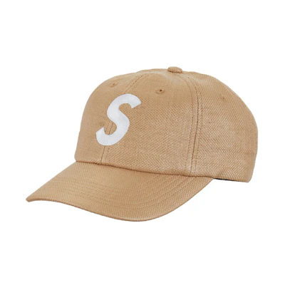 Supreme Raffia S Logo 6-Panel 'Natural'