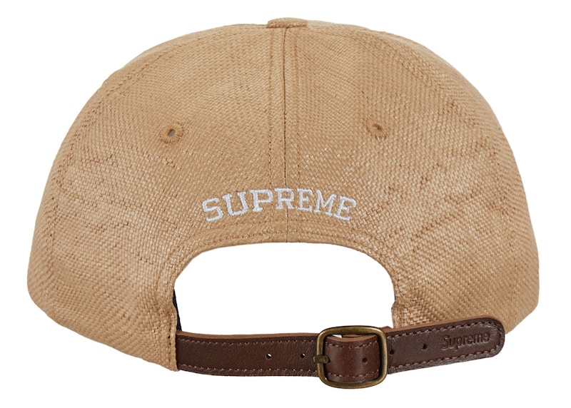 Order Supreme x 草编S Logo六片帽 '天然色'