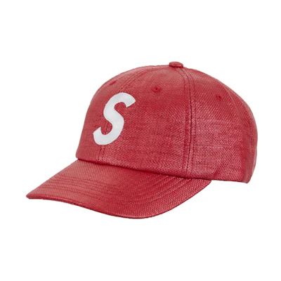 Supreme Raffia S Logo 6-Panel 'Red'