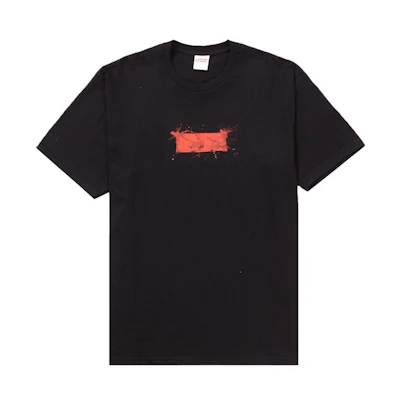 Supreme Ralph Steadman Box Logo Tee 'Black'