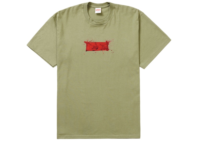 Buy Supreme x Ralph Steadman Kaos Box Logo 'Light Olive'