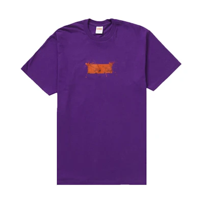 Supreme Ralph Steadman Box Logo Tee 'Purple'