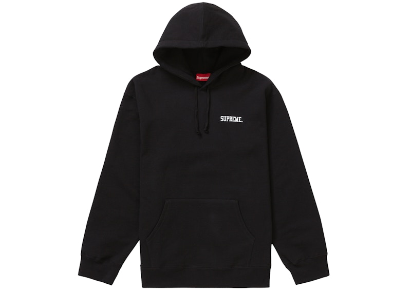 Order 슈프림 x 랄프 스테드먼 해골 후드티 (블랙) 
