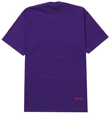 Supreme x Ralph Steadman Skull Tee 'Purple' Order Supreme x Ralph Steadman Skull Tee 'Purple'