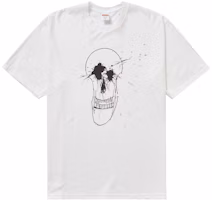 Supreme x Ralph Steadman Skull Tee 'White'
