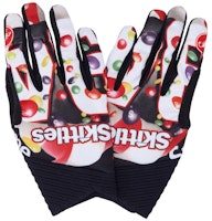 Supreme x Skittles Castelli Cycling Gloves White