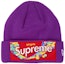 Buy Supreme x Skittles New Era 紫色毛线帽