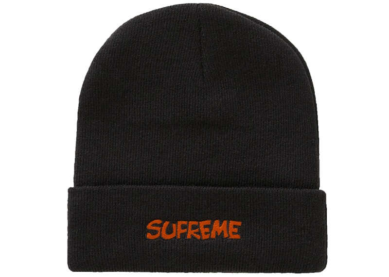Order 슈프림 x 스머프 비니 블랙 (Supreme x 스머프 비니 검정) 
