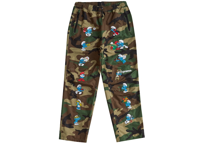 Buy Supreme x Smurfs Gore-Tex Pant Woodland Camo - Novelship