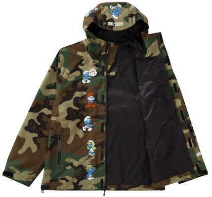 Supreme x 蓝精灵 Gore-Tex 外壳夹克 森林迷彩 Order Supreme x 蓝精灵 Gore-Tex 外壳夹克 森林迷彩