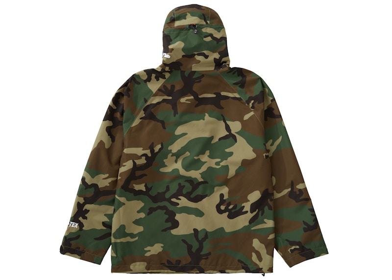 Lookbook シュプリーム×スマーフ ゴアテックス ウッドランドカモジャケット
