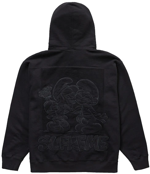 supreme-smurfs-hooded-sweatshirt-black