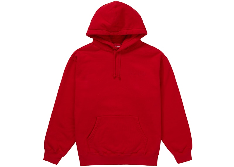 Order Supreme x Smurfs Hooded Sweatshirt Red