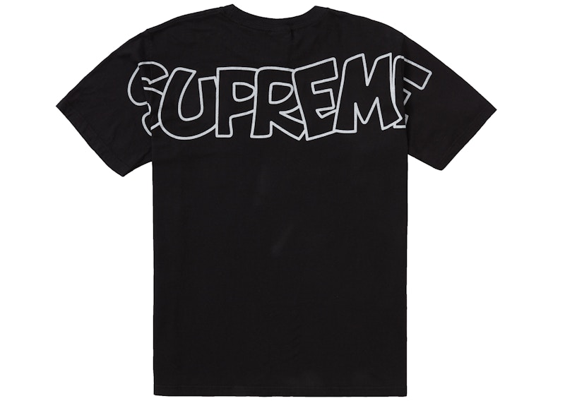 Order Camiseta Negra Supreme x Pitufos.