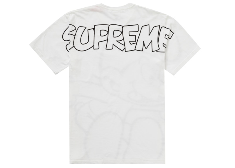 Order Supreme x 蓝精灵白色T恤
