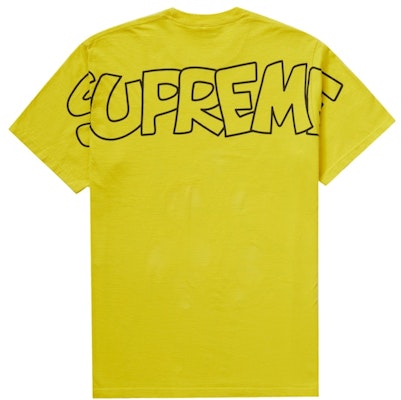 Supreme x Pitufos Camiseta Amarilla Order Supreme x Pitufos Camiseta Amarilla