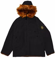 Supreme x Stone Island Formula Steel Reversible Faux Fur Parka Black Supreme x Stone Island Formula Steel Reversible Faux Fur Parka Black