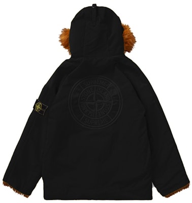Supreme x Stone Island Formula Steel Reversible Faux Fur Parka Black Order Supreme x Stone Island Formula Steel Reversible Faux Fur Parka Black