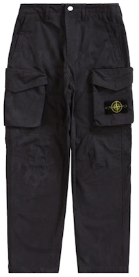 Supreme x Stone Island Reactive Ice Camo Ripstop Cargo Pant Black Buy Supreme x Stone Island Reactive Ice Camo Ripstop Cargo Pant Black