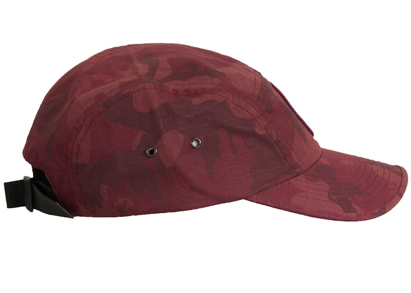 Order Supreme x Stone Island 變色迷彩抗撕裂露營帽 紅色